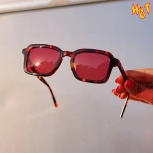 Crap Eyewear heavy tropix sunglasses dark tortoise bio/deep rose